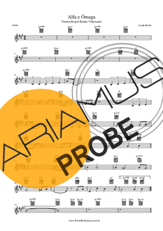 Asaph Borba Alfa E Ômega score for Akustische Gitarre