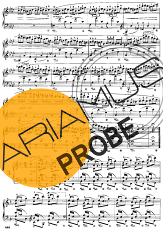 Chopin Étude 3 Op. 25 score for Klavier