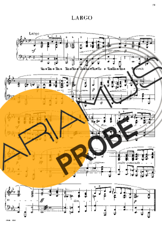 Chopin Largo In Eb Major B.109 score for Klavier