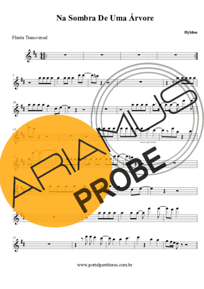 Hyldon Na Sombra De Uma Árvore score for Floete