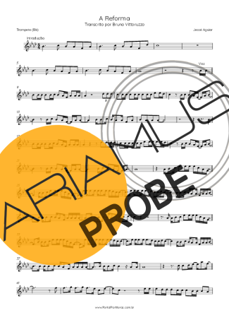 Jessé Aguiar A Reforma Partituren für Trompete