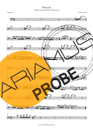 Marina Lima Pessoa score for Cello