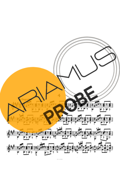 Mauro Giuliani Estudos Op 100 Nr 4 score for Akustische Gitarre