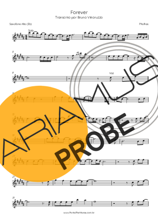 Pholhas Forever score for Alt-Saxophon