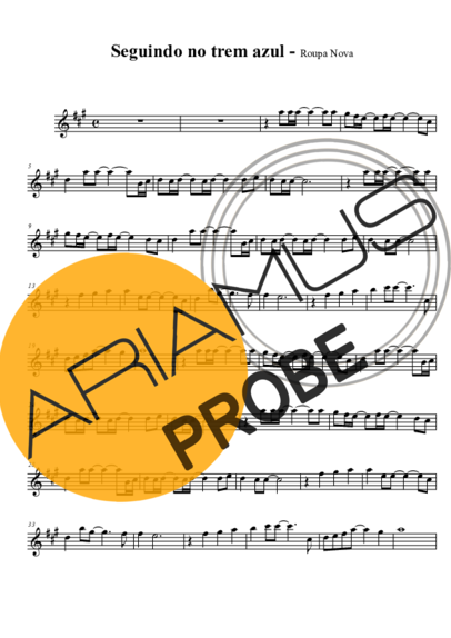 Roupa Nova  score for Alt-Saxophon