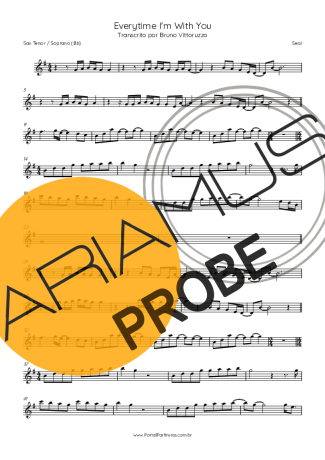Seal Everytime I´m With You Partituren für Tenor-Saxophon Sopran (Bb)