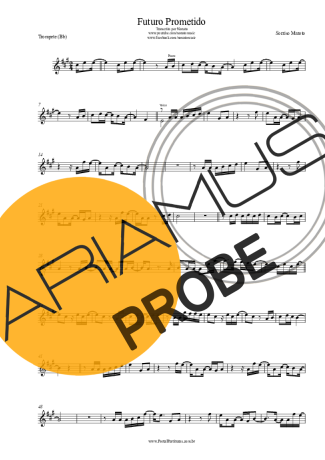 Sorriso Maroto Futuro Prometido score for Trompete