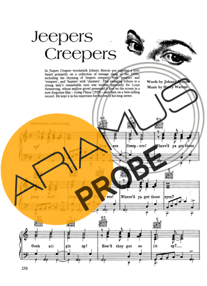 Movie Soundtracks (Temas de Filmes) Jeepers Creepers score for Klavier