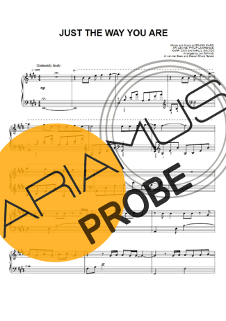 The Piano Guys Just The Way You Are Partituren für Klavier