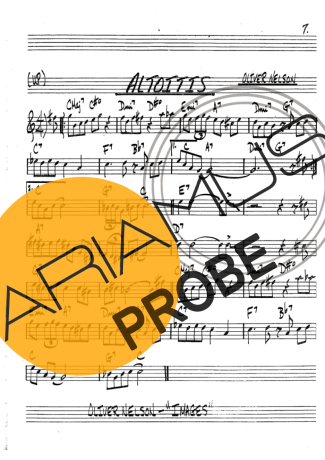 The Real Book of Jazz Altoitis score for Klarinette (Bb)