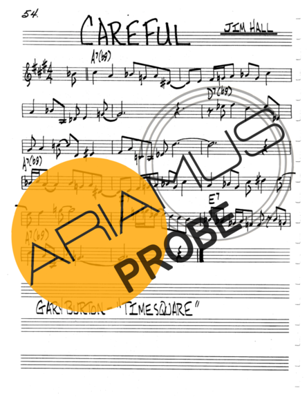 The Real Book of Jazz Careful score for Geigen