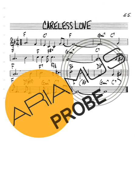 The Real Book of Jazz Carelles Love score for Keys