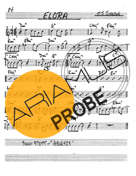 The Real Book of Jazz Elora score for Trompete