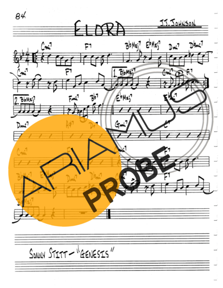 The Real Book of Jazz Elora score for Geigen