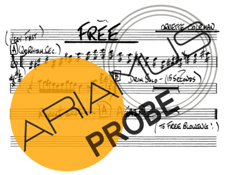 The Real Book of Jazz Free score for Alt-Saxophon