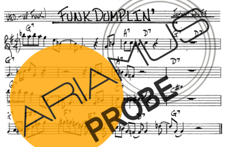 The Real Book of Jazz Funk Dumplin score for Trompete