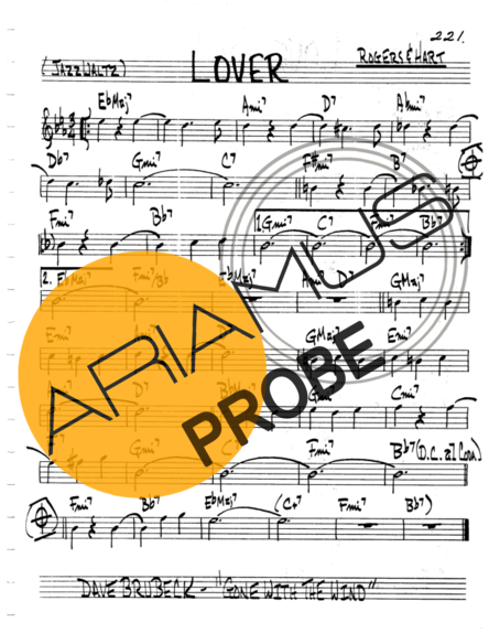 The Real Book of Jazz Lover score for Geigen