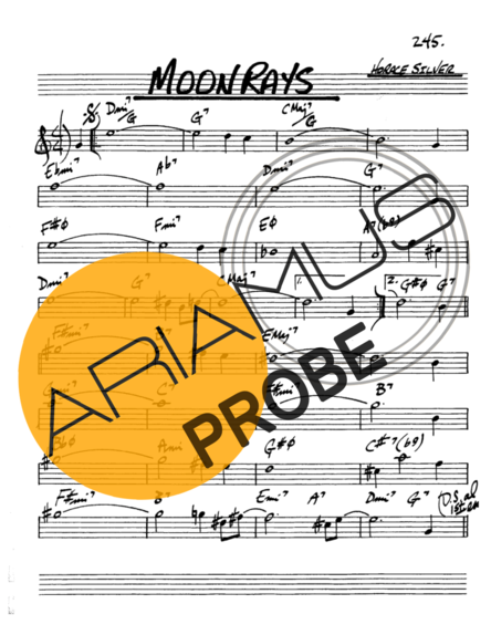 The Real Book of Jazz  score for Alt-Saxophon
