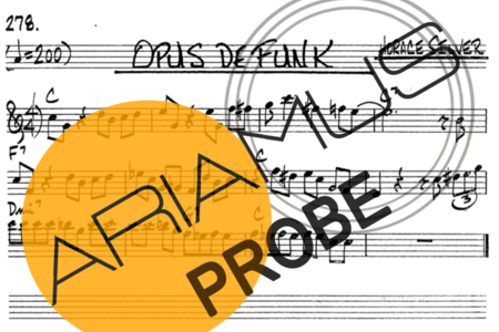 The Real Book of Jazz Opus De Funk score for Tenor-Saxophon Sopran (Bb)