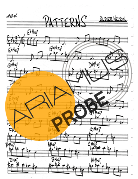 The Real Book of Jazz Patterns score for Mundharmonica