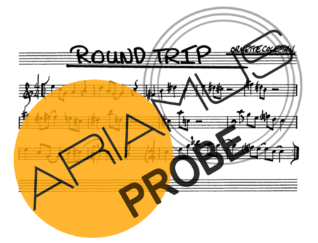 The Real Book of Jazz Round Trip score for Alt-Saxophon