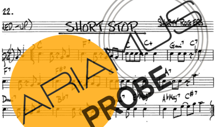 The Real Book of Jazz Short Stop score for Trompete