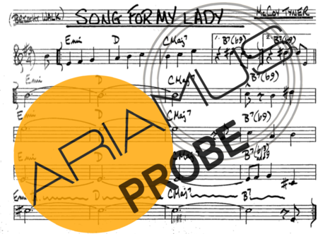 The Real Book of Jazz Song For My Lady score for Trompete