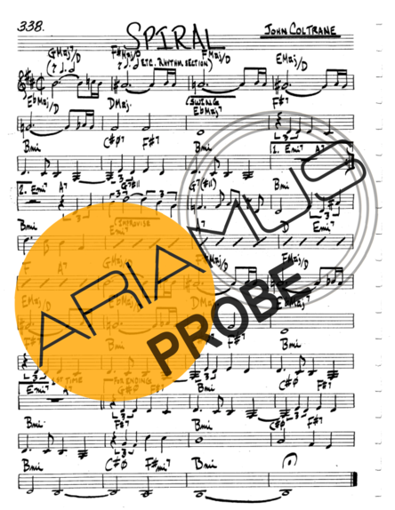 The Real Book of Jazz Spiral score for Geigen