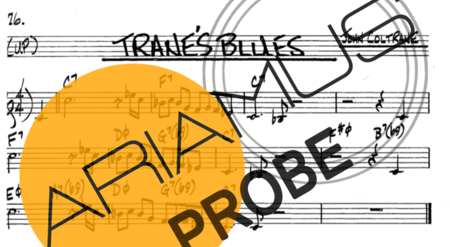 The Real Book of Jazz Tranes Blues score for Trompete