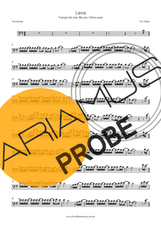 Tim Maia Leva Partituren für Posaune