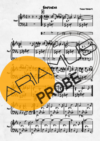 Toninho Ferragutti Sanfonema score for Akkordeon