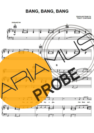 Tracy Chapman Bang Bang Bang Partituren für Klavier