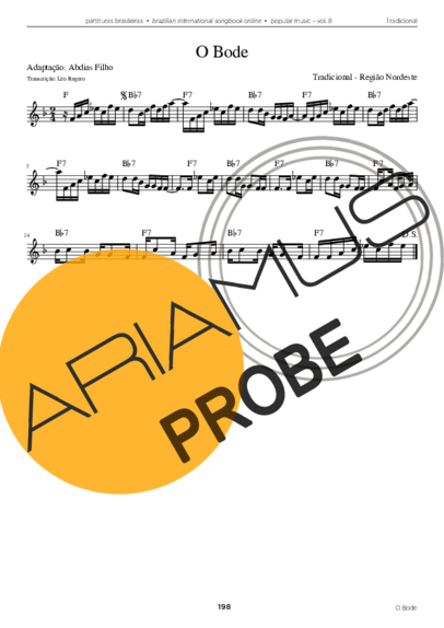 Tradicional O Bode score for Akkordeon