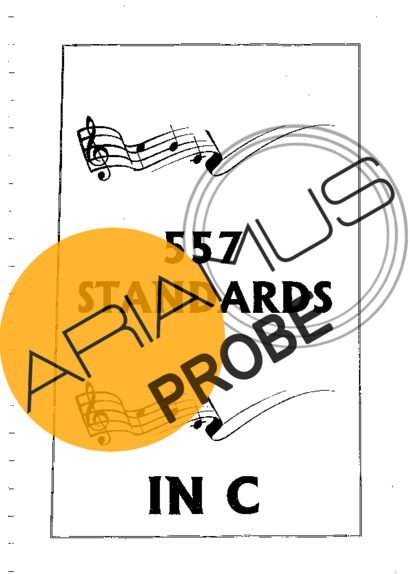 Variados 557 Standards de Jazz (C) score for Keys